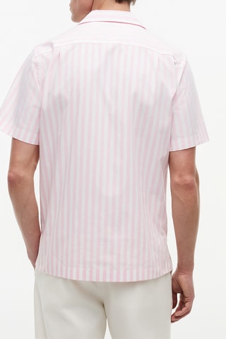 Chemise regular - Rose et blanc