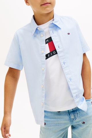 Chemise en coton biologique - Ciel