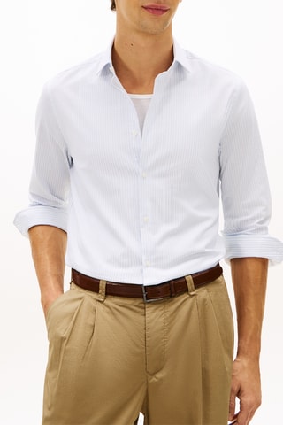 Chemise slim - Ciel