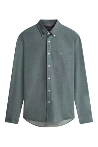Chemise regular - Bleu marine chiné