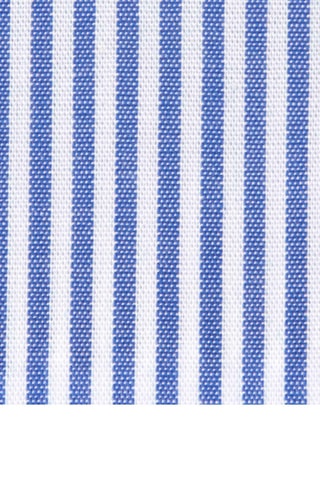 Chemise - Bleu cobalt et blanc