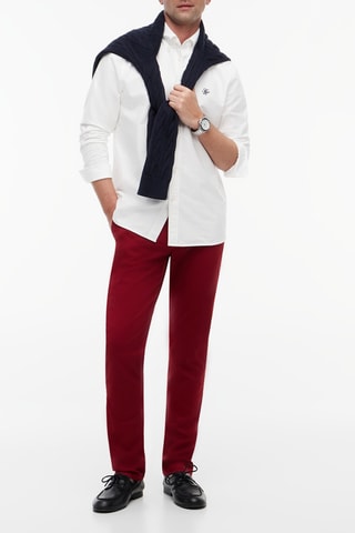 Chemise regular - Blanc