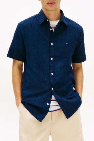 Chemise regular - Bleu marine