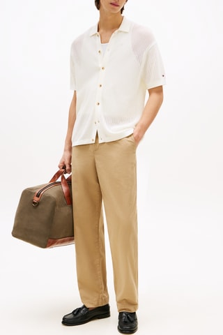 Chemise en coton biologique - Ivoire