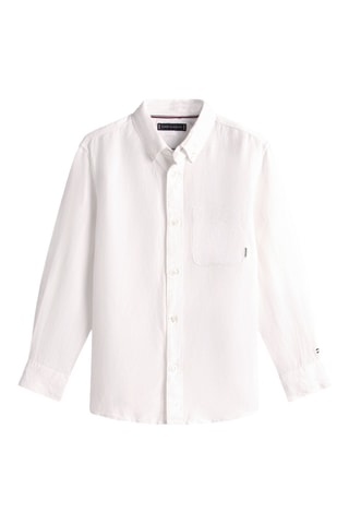 Chemise relaxed en lin - Blanc