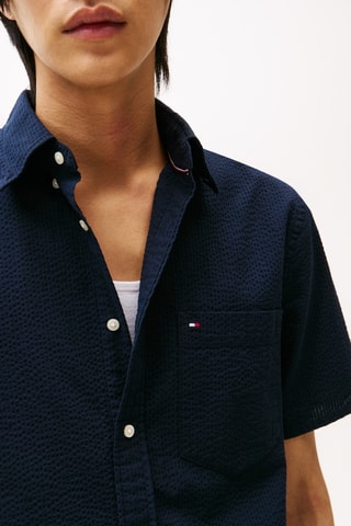 Chemise regular - Bleu marine
