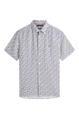 Chemise regular en lin - Blanc