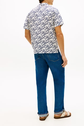 Chemise regular en lin - Blanc