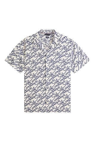 Chemise regular en lin - Blanc