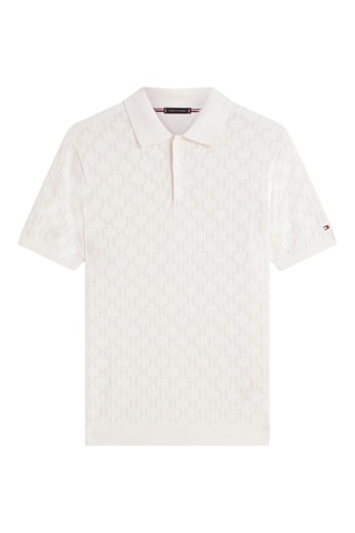 Polo regular en coton biologique - Ivoire