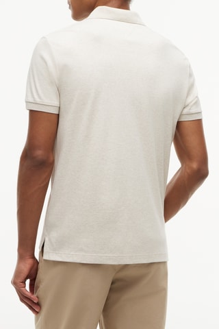 Polo regular - Beige chiné
