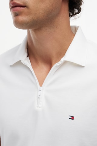 Polo regular - Blanc
