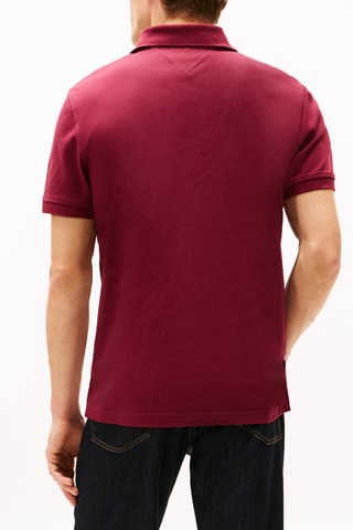 Polo regular en coton biologique - Violet