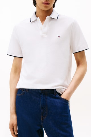 Polo regular - Blanc