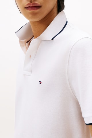 Polo regular - Blanc