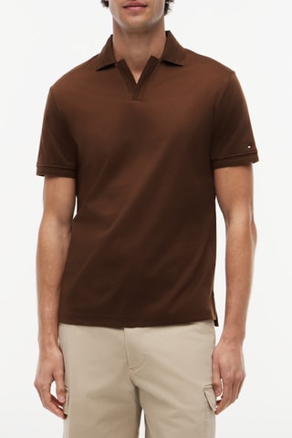 Polo regular - Marron