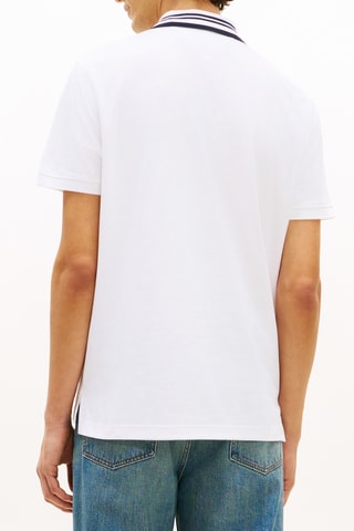 Polo regular - Blanc