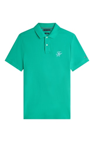 Polo regular en coton biologique - Vert