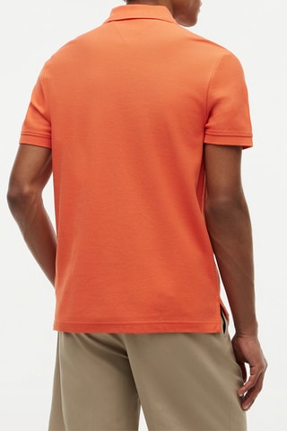 Polo regular en coton biologique - Orange