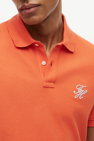 Polo regular en coton biologique - Orange