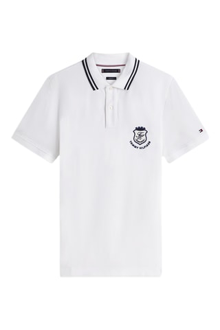 Polo regular en coton biologique - Blanc