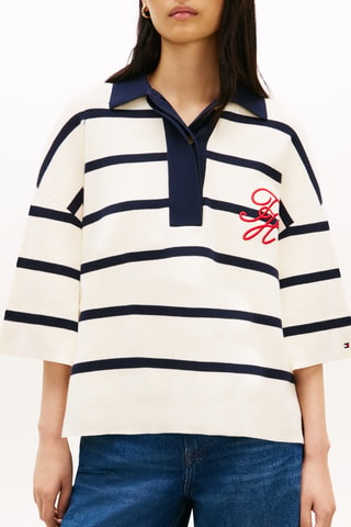 Polo en coton biologique - Beige