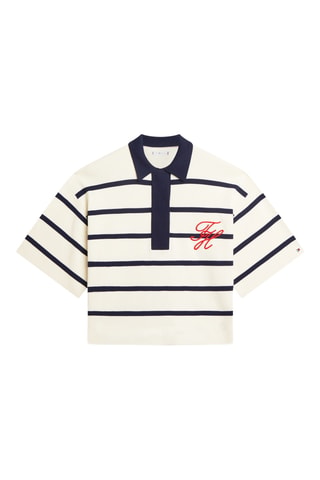 Polo en coton biologique - Beige