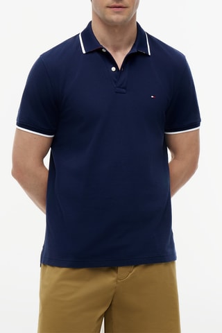 Polo regular - Bleu marine