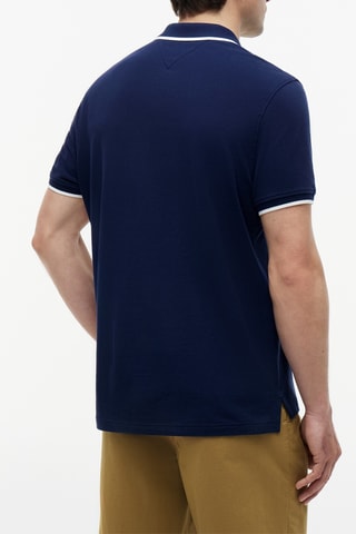 Polo regular - Bleu marine