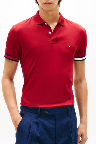 Polo slim - Rouge