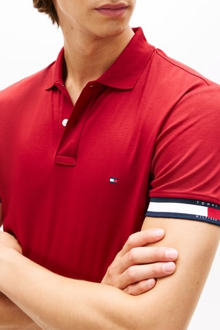Polo slim - Rouge