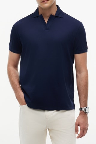 Polo regular - Bleu marine