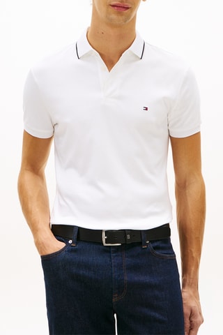 Polo slim - Blanc