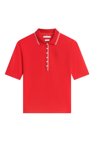 Polo slim - Rouge