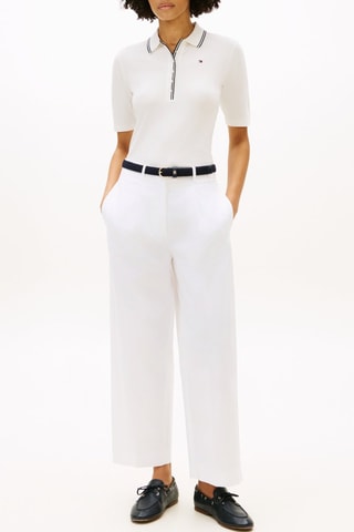 Polo slim - Blanc