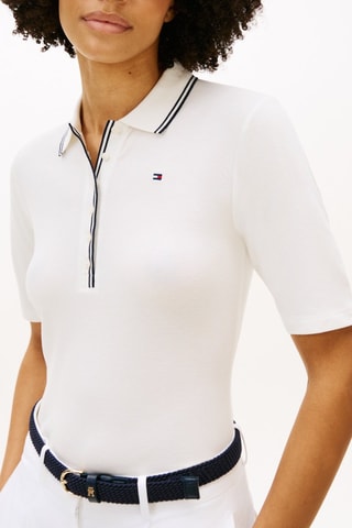 Polo slim - Blanc