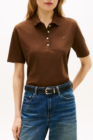Polo regular - Marron