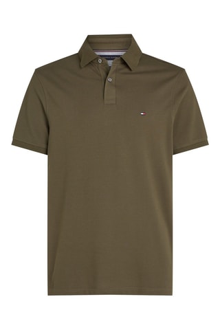 Polo regular en coton biologique - Kaki
