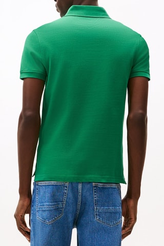 Polo slim en coton biologique - Vert