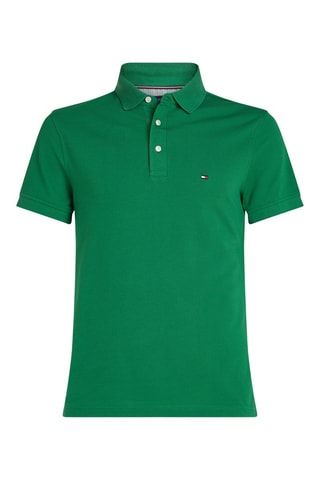 Polo slim en coton biologique - Vert