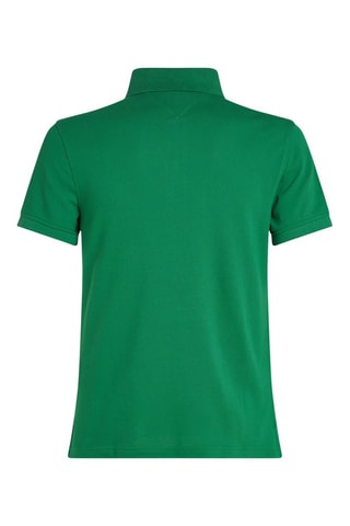 Polo slim en coton biologique - Vert