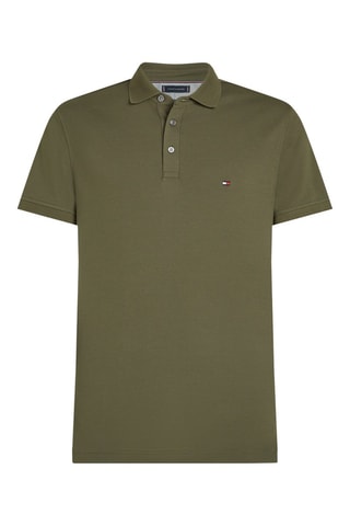 Polo slim en coton biologique - Kaki