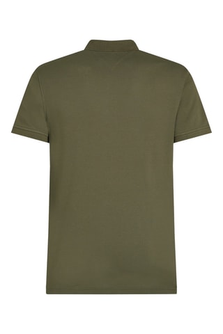Polo slim en coton biologique - Kaki