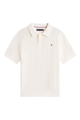 Polo regular - Blanc