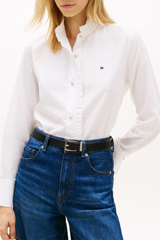 Tunique relaxed en coton biologique - Blanc