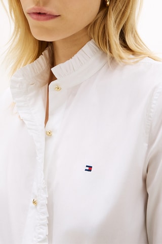 Tunique relaxed en coton biologique - Blanc