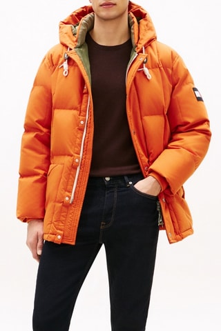 Doudoune à capuche - Orange