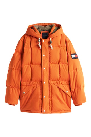 Doudoune à capuche - Orange