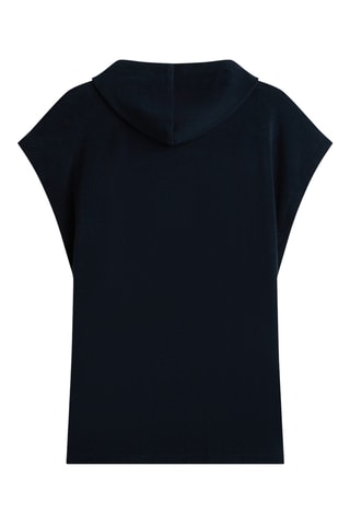 T-shirt à capuche - Bleu marine