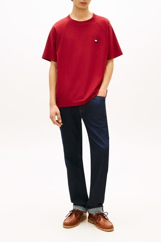 T-shirt relaxed - Rouge